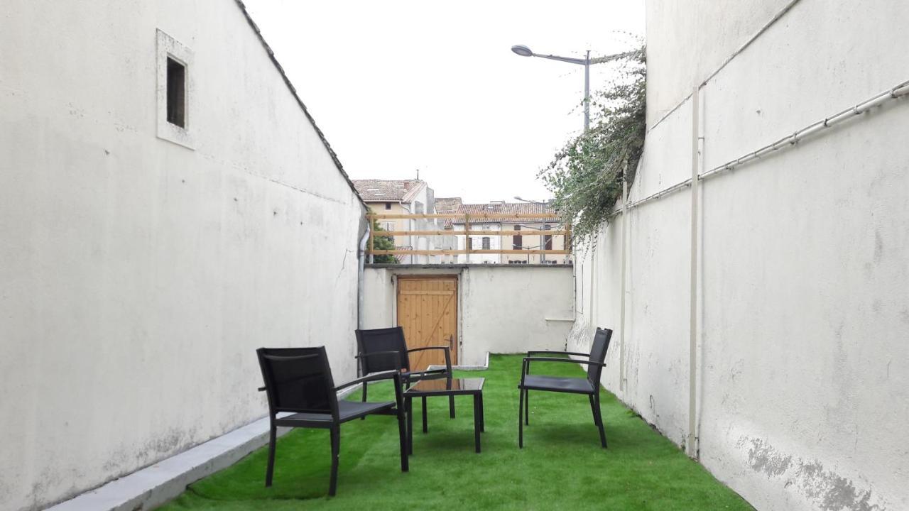 Castelnaudary - Appartement Jardin Exterior foto